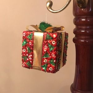 Vintage Sequin Handmade Ornament